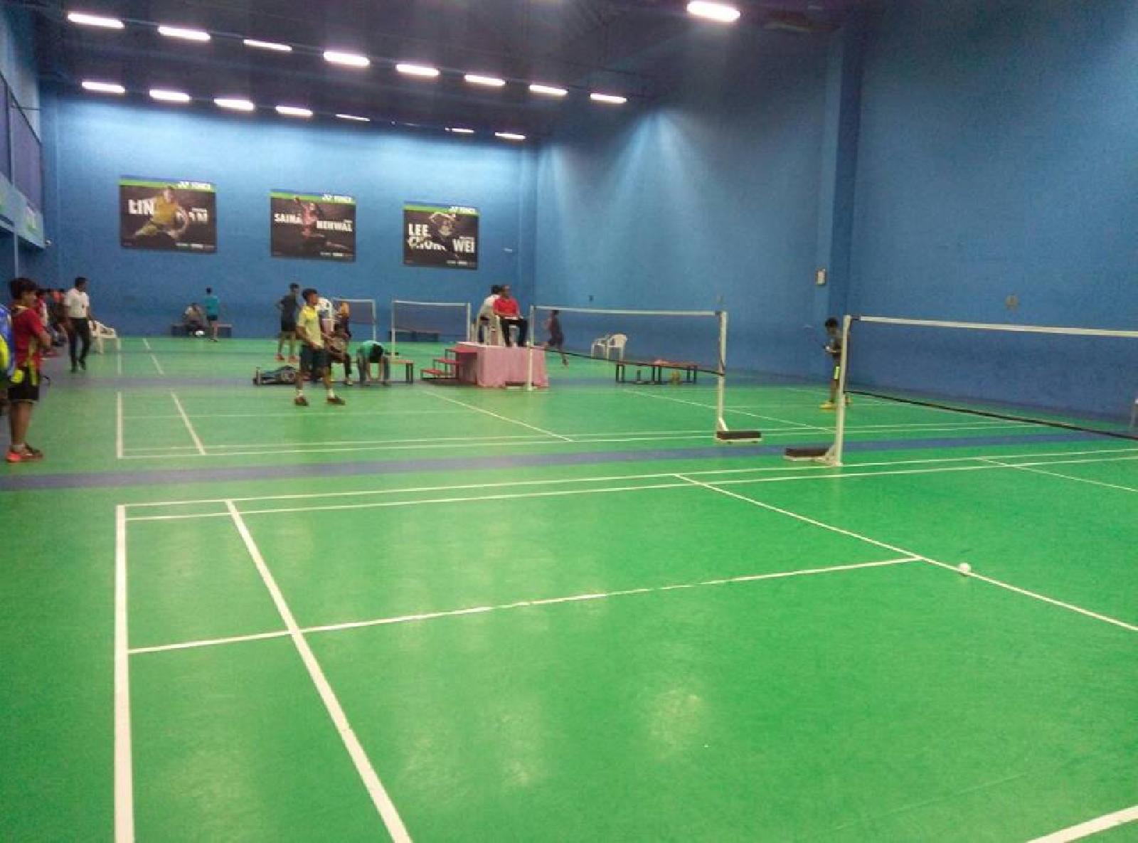 ara court badminton hall